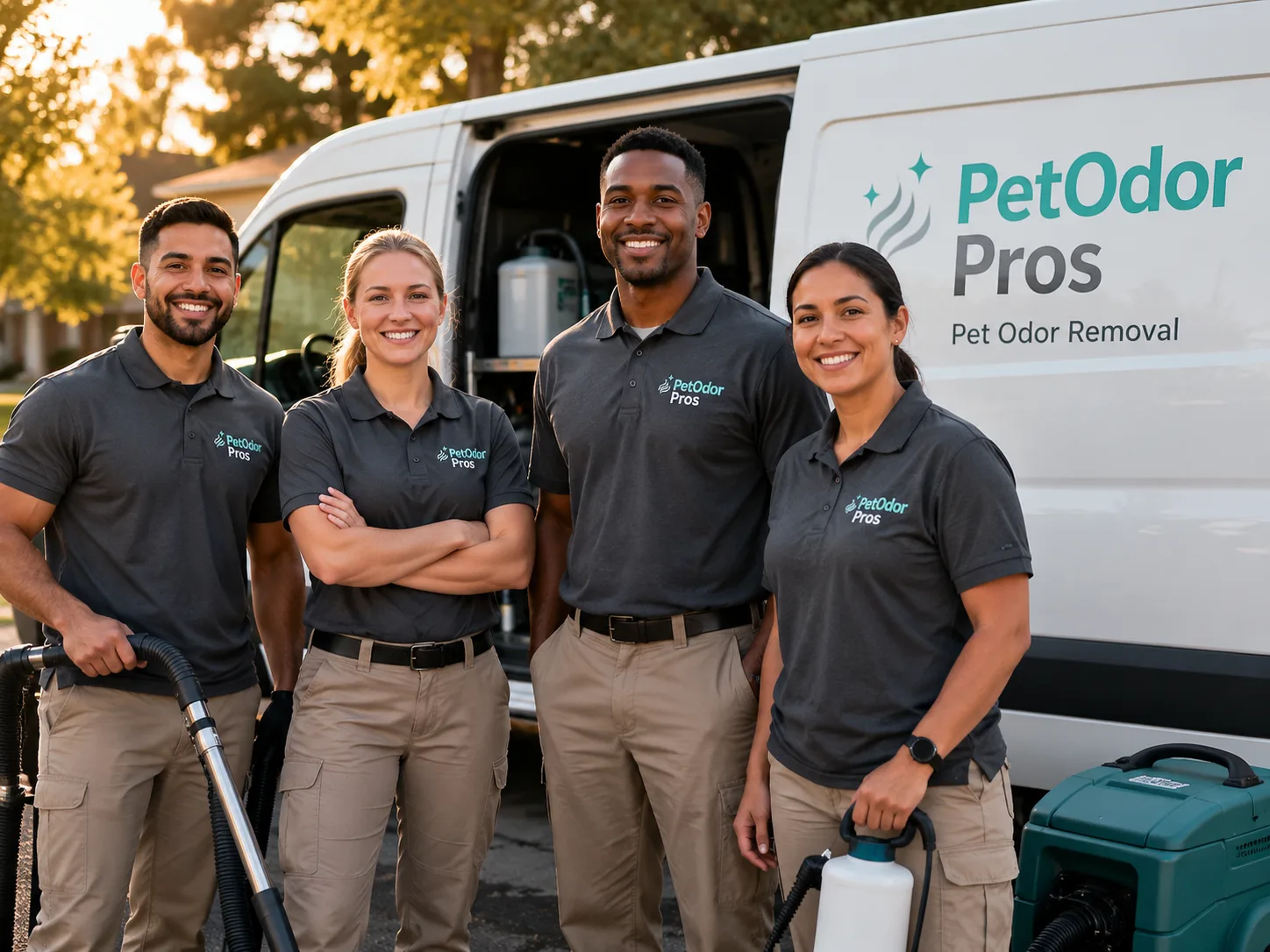 Pet Odor Removal team serving Dover, MA